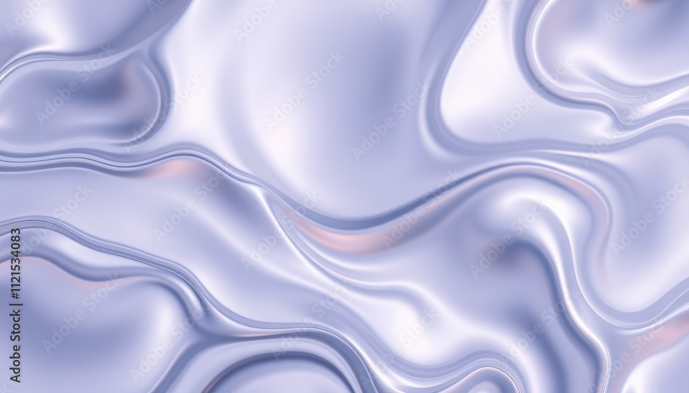 Obraz premium Abstract Lavender Liquid Swirls Background Texture