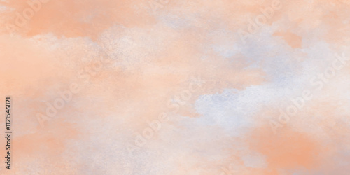 A dreamy watercolor effects in pale pink, light blue, and mint pastel background, soft peach watercolor wash featuring vintage texture, creating a backdrop for a variety of creative projects.