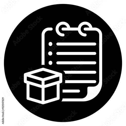 delivery glyph icon