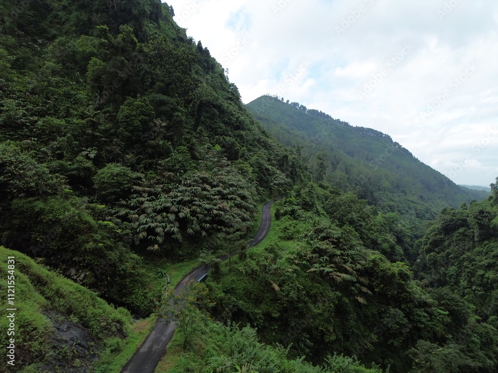 Fototapeta premium view from the mountain