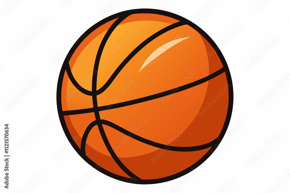 Basket Ball Emoticon on Transparent Background Basket Ball Emoticon on Transparent Background