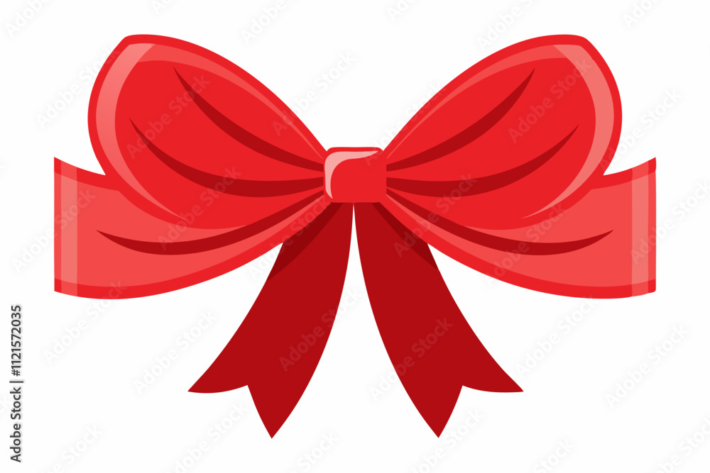 Ribbon bow clipart design. Valentine's Day or wedding decorated tape bows Ribbon bow clipart design. Valentine's Day or wedding decorated tape bows
