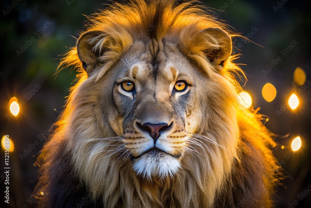 Fototapeta premium portrait of a lion
