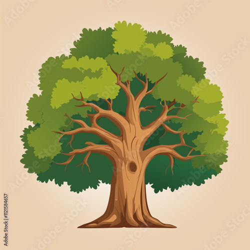 Stunning Tree Graphic for Nature Themes
