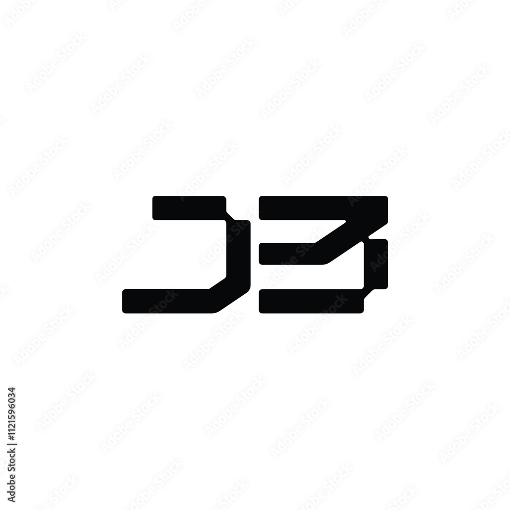 JB monogram logo design letter text name symbol monochrome logotype alphabet character simple logo JB monogram logo design letter text name symbol monochrome logotype alphabet character simple logo