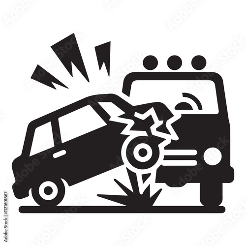 car crash icon