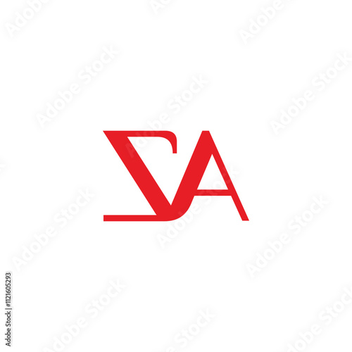 Free Download letter sva simple linked geometric logo vector - GFXLoad