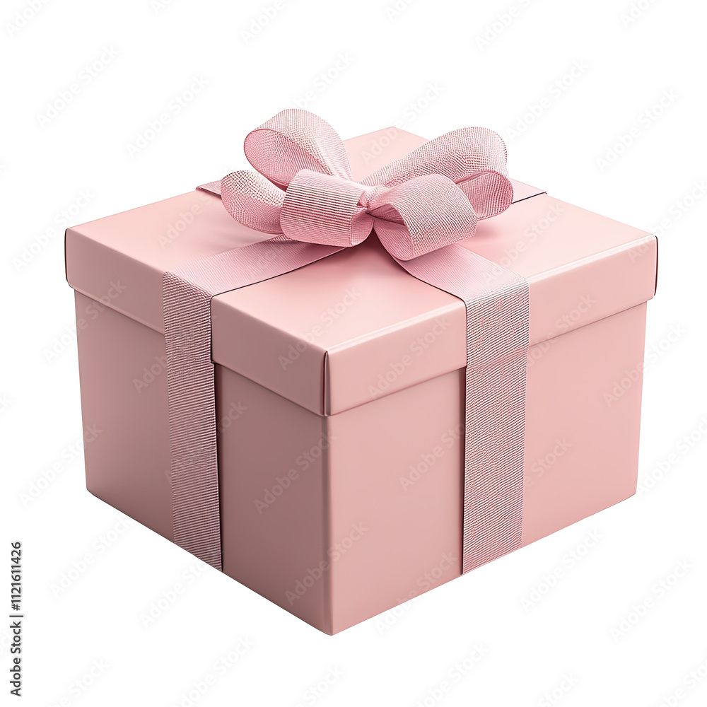 gift box with ribbon isolated on transparent background cutout gift box with ribbon isolated on transparent background cutout
