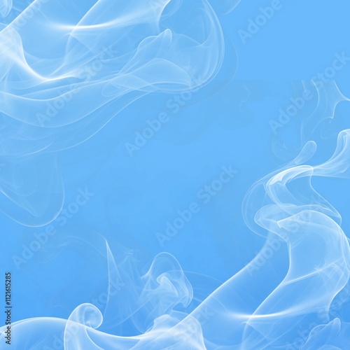 wallpaper blue sky white smoke