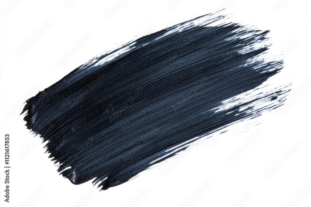 High Quality Image of Black Marker Paint Texture Isolated on White, High Detail, 8K High Quality Image of Black Marker Paint Texture Isolated on White, High Detail, 8K
