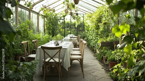 Experience field-to-fork dining in a greenhousea unique culinary journey to nature's bounty photo