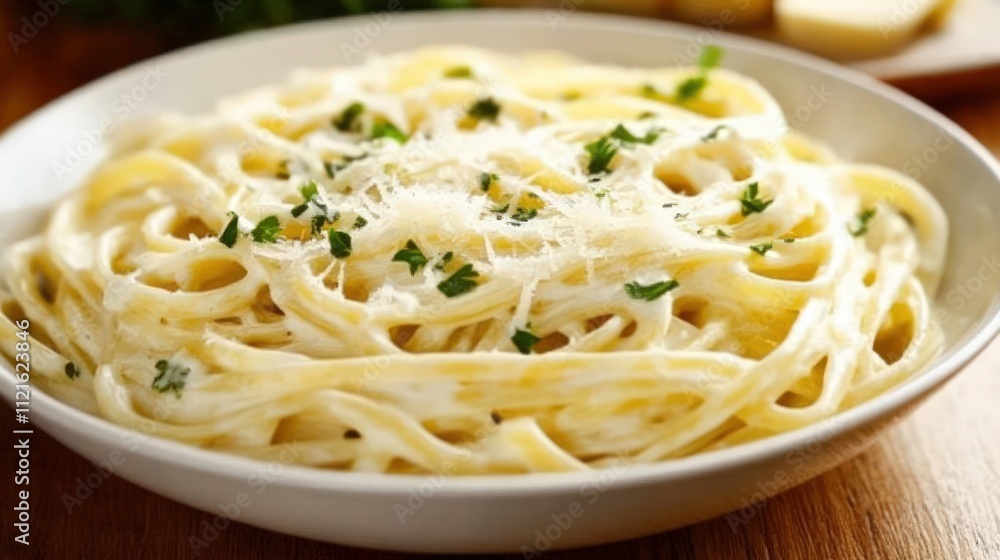 Creamy Alfredo Pasta Dish: A Delicious and Simple Italian Meal Creamy Alfredo Pasta Dish: A Delicious and Simple Italian Meal