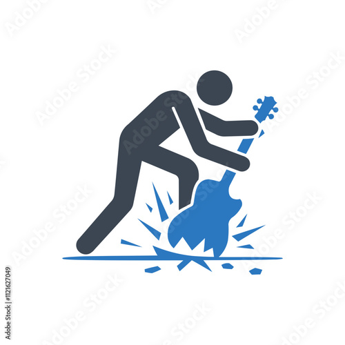 Guitar Destruction Icon