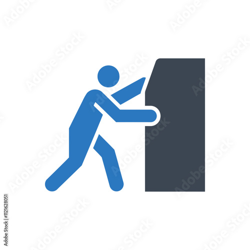 Wall Push Force Icon