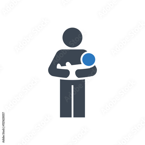 Person Holding Baby Icon