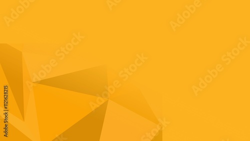 Abstract Xanthous Voronoi Background