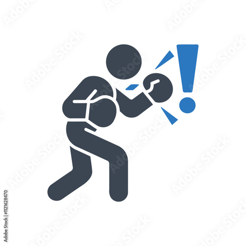 Verbal Abuse Warning Icon