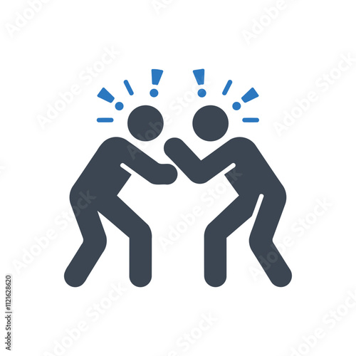 Physical Altercation Alert Icon