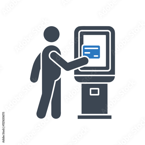 ATM Card Transaction Icon