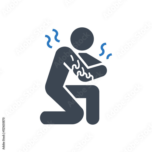 Person with Arm Pain Icon