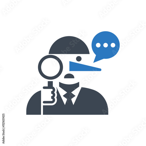 Lying Investigator Icon