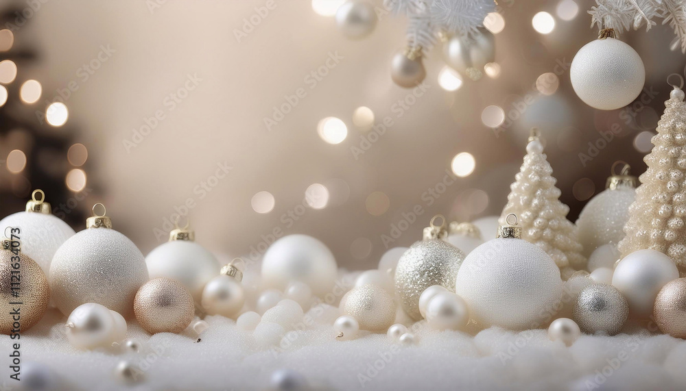 Tło na święta, Merry Christmas, Boże Narodzenie, kartka świąteczna z miejscem na tekst lub życzenia, jasny beżowy kolor Tło na święta, Merry Christmas, Boże Narodzenie, kartka świąteczna z miejscem na tekst lub życzenia, jasny beżowy kolor