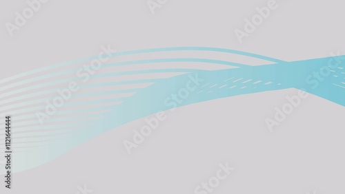 abstract blue background with wave