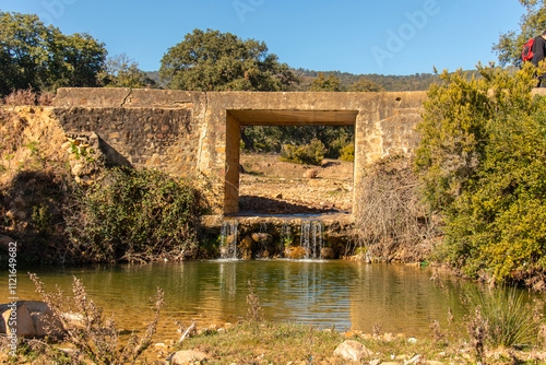 Old water source in the natural park. Beni Metir, Jendouba, Tunisia photo