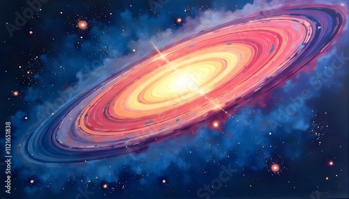 space galaxy in space