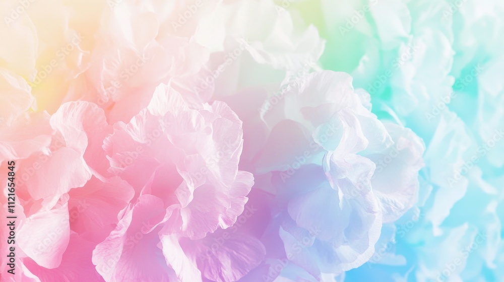 Pastel Floral Dreamy Background with Soft Edges Pastel Floral Dreamy Background with Soft Edges