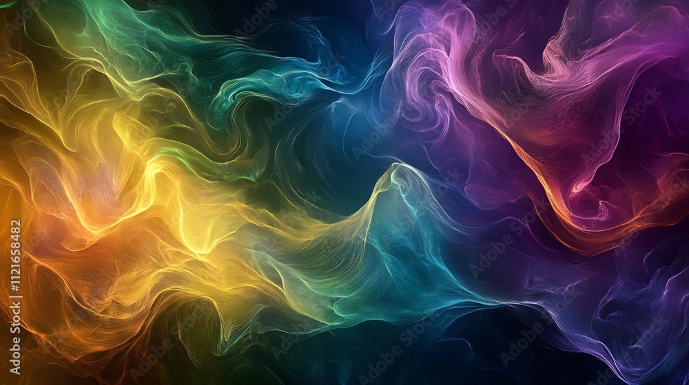 Fototapeta premium a beautiful abstract colorful background with lighting