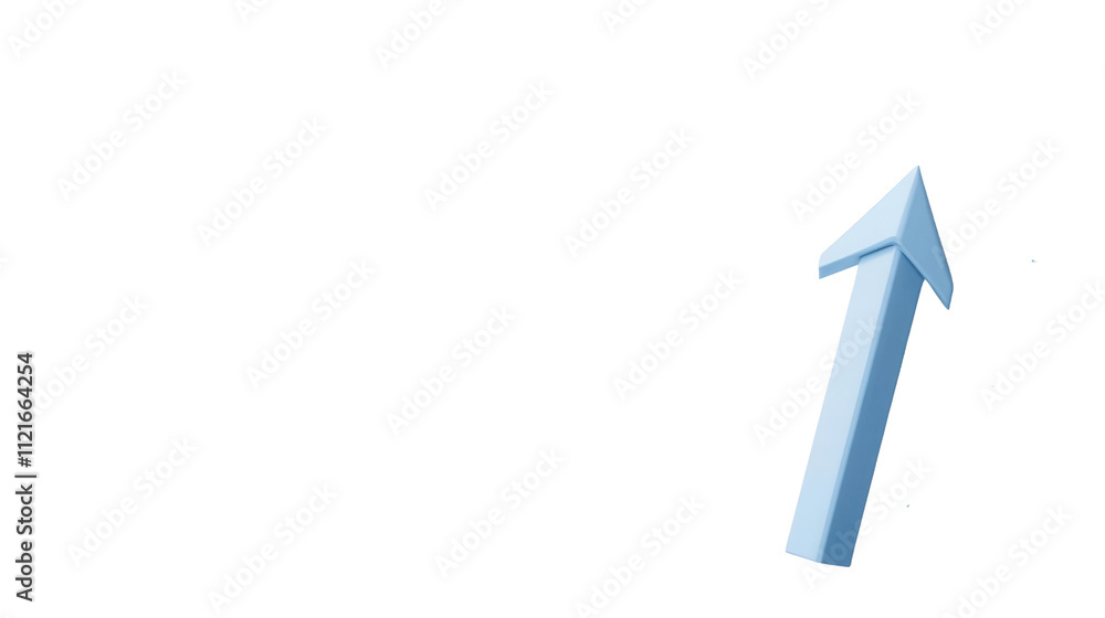 Upward motion arrow transparent background simple design digital art clean style minimalist concept Upward motion arrow transparent background simple design digital art clean style minimalist concept