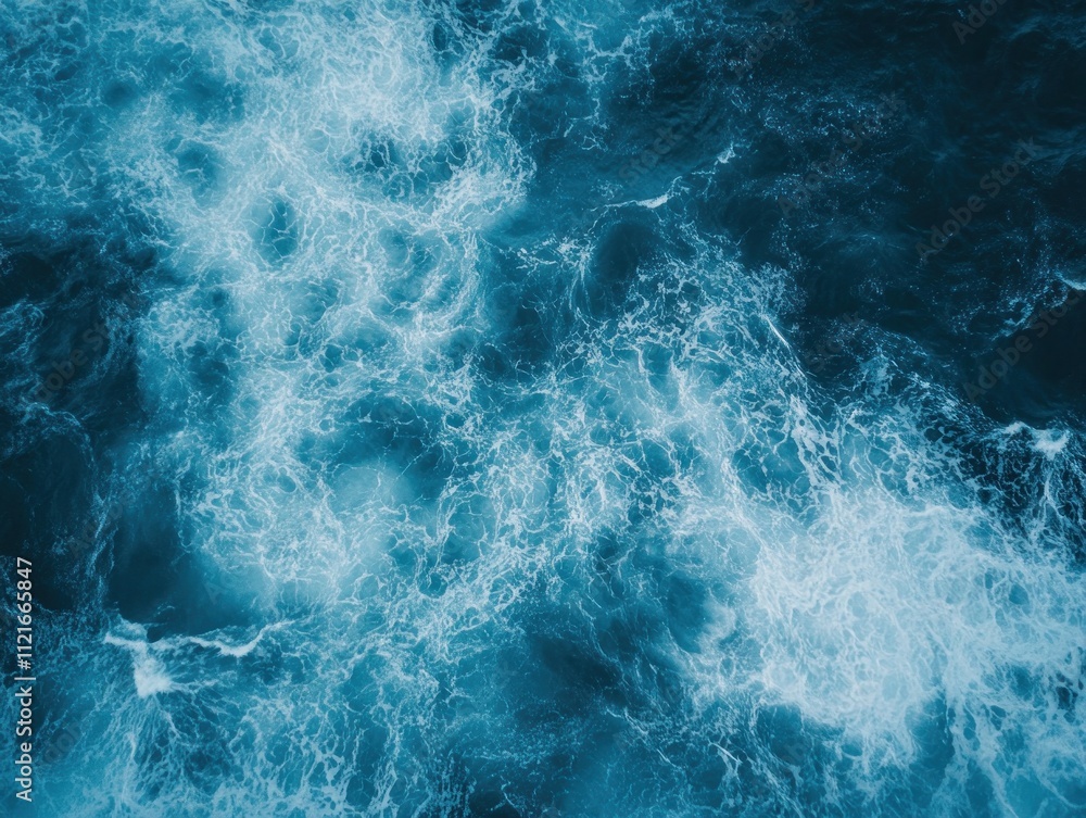 Fototapeta premium Ocean Waves From Above