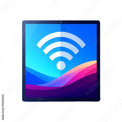 Windows WiFi Icon PNG - High-Quality Transparent Design