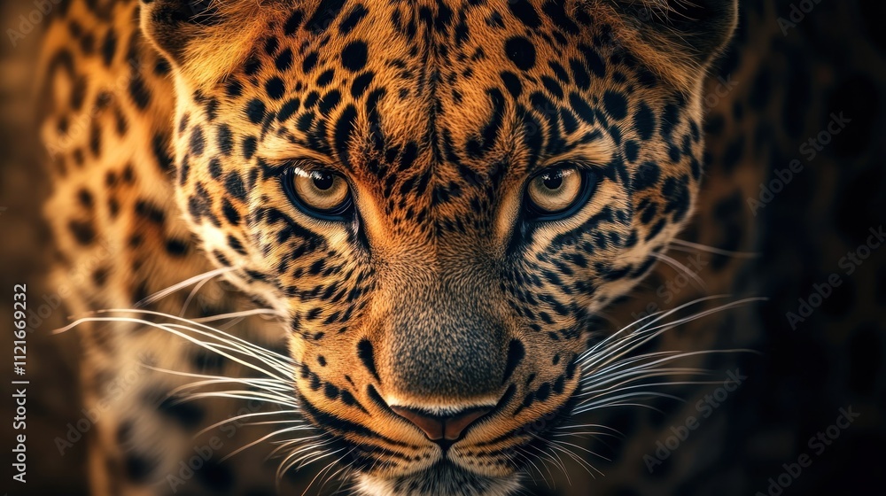 Fototapeta premium Close-up of a Leopard