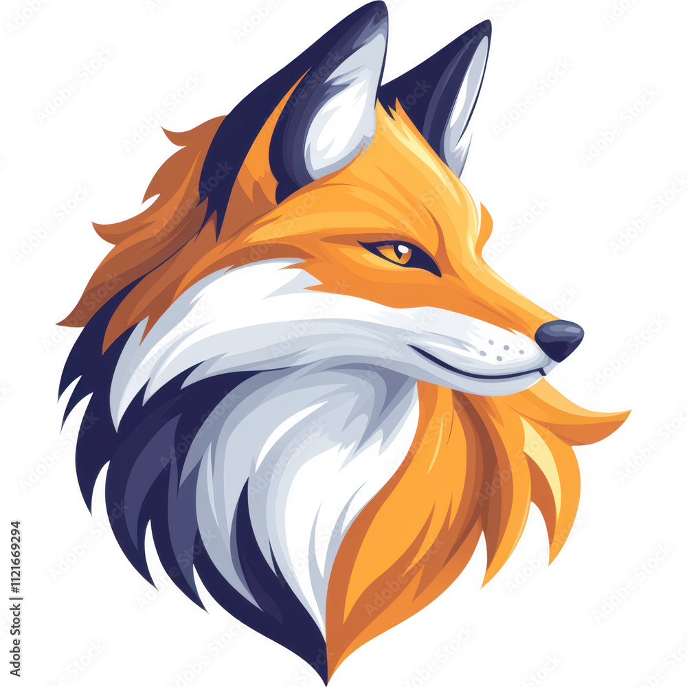 Anthropomorphic Fox Illustration - Superhero-like, Mystical, Cartoonish Design Anthropomorphic Fox Illustration - Superhero-like, Mystical, Cartoonish Design