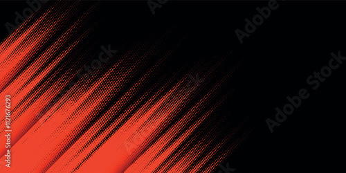 Halftone background vector  abstract backdrop design with two tone pattern and copy space