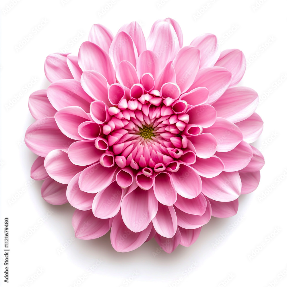 Fototapeta premium chrysanthemum flower isolated on white background.