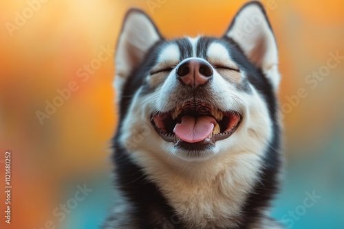 A Happy Husky photo