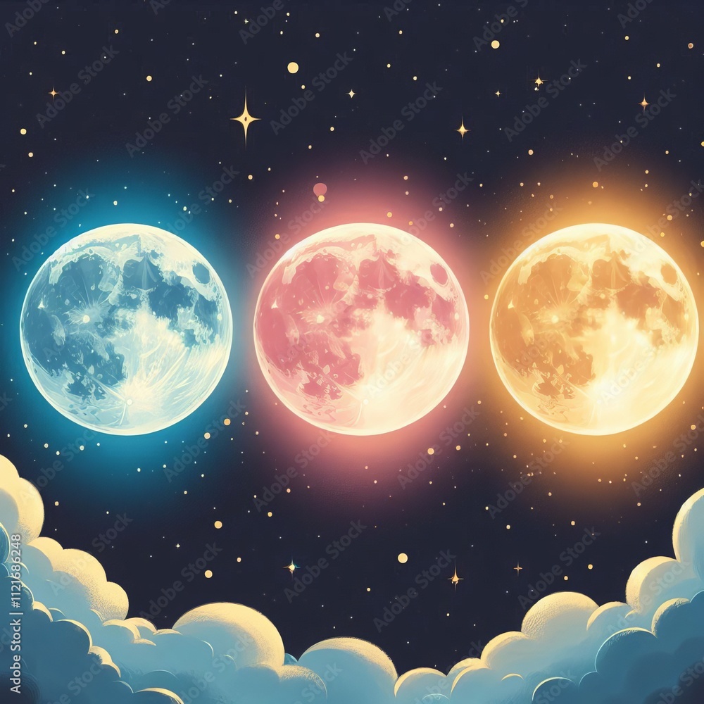 133 Moons with atmospheres of different colors Izobrajenie 1 iz 133 Moons with atmospheres of different colors Izobrajenie 1 iz