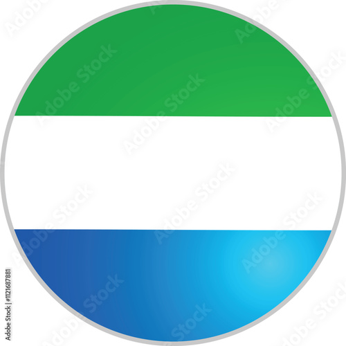 Sierra Leone Round Flag Vector Free Download Sierra Leone Round Flag Vector - GFXLoad