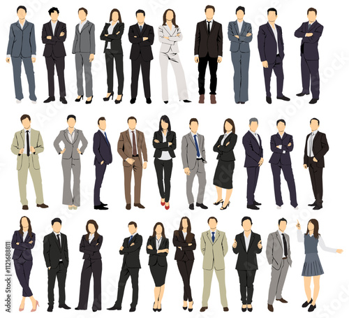 group of people business