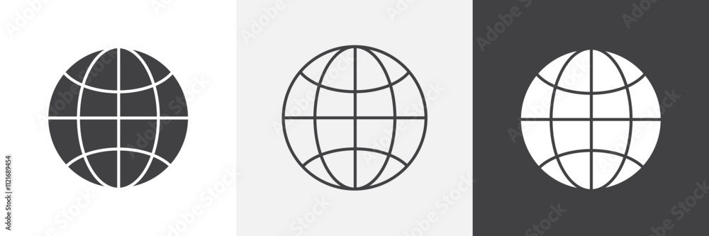 Website icon vector set for ui designs Website icon vector set for ui designs