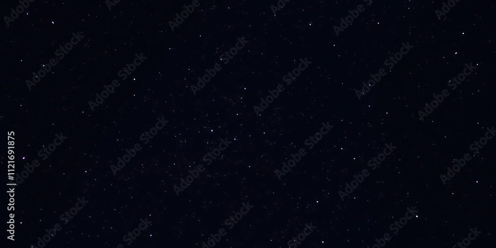 Obraz premium A stunning display of twinkling stars set against the inky blackness of a clear night sky, with some stars appearing to move or shift, universe, celestial