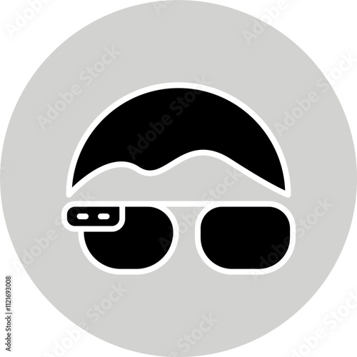 Smart Glasses Icon Design