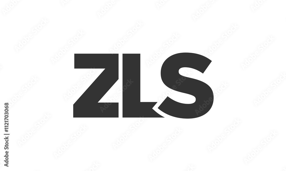 ZLS logo design template with strong and modern bold text. Initial based vector logotype featuring simple and minimal typography. Trendy company identity. ZLS logo design template with strong and modern bold text. Initial based vector logotype featuring simple and minimal typography. Trendy company identity.