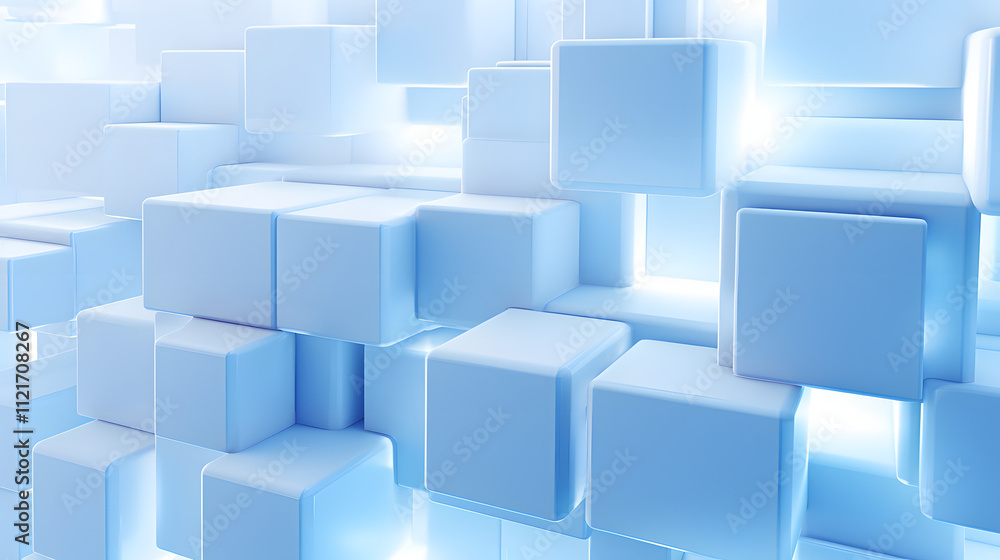 3d rendering of white and blue abstract geometric background. Scene for advertising, technology, showcase, banner, game, sport, cosmetic, business, metaverse. Sci-Fi Illustration. Product display
3d rendering of white and blue abstract geometric background. Scene for advertising, technology, showcase, banner, game, sport, cosmetic, business, metaverse. Sci-Fi Illustration. Product display