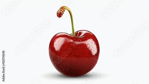 cherry isolated on white background