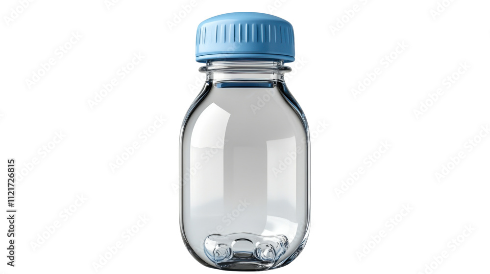 plastic bottle of water isolated on white background plastic bottle of water isolated on white background