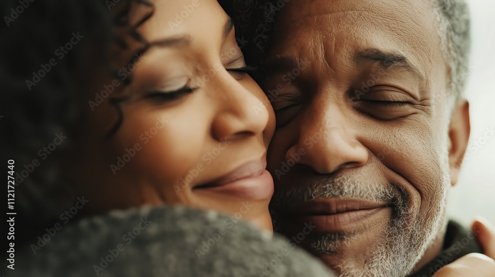 Obraz premium close up portrait of a couple